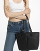 Сумка Michael Kors Jet Set Medium Pocket Tote Bag Black - зображення 3