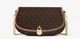 Сумка Michael Kors Mila Small Signature Logo Crossbody Bag Brown - зображення 1