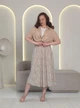 Спідниця літня зі штапелю 881ZARA 2XL бежева - зображення 1