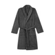 Халат чоловічий ARDESTO Stripe, розмір M/L, 100% поліестер, сірий - зображення 2