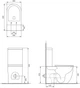 Унитаз-компакт Cersanit Remo Pro Oval 931 011 K3030-001 с бачком 3/6 и сиденьем Soft Close дюропласт - изображение 6