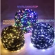 Гірлянда Роса 2000 LED на зеленому дроті з теплим світлом LOW Dew Drop 200 м - зображення 6