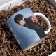 Чашка чорна хамелеон з блискітками матова Kpop BTS БТС Техьон 330 мл (БТС030145) - зображення 1