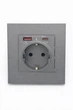Євро-розетка 146 з USB + Type-C, 20 Вт - зображення 1