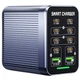 10в1 Скоростной блок питания GaN 200W Addap MCSG-1: USB QC 22.5W + Type-C PD 100W, многопортовое зарядное устройство для зарядки ноутбуков и смартфонов - изображение 3