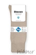 Носки хлопковые антибактериальные Steven 055 100% Cotton 44-46 Светло-бежевые - изображение 1