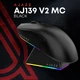 Ігрова бездротова миша Ajazz AJ139 V2 MC -3 Mod-Black-3311 - изображение 6