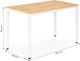 Stół do jadalni ModernHome by Multistore 120 x 60 cm Jasny dąb TH-CSD-16-5 (5905817011797) - obraz 6