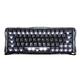 Ігрова клавіатура магнітна дротова GravaStar Mercury V60 Pro Special Edition - Cyber Frost Black - зображення 1