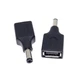 Переходник Адаптер с разъемом USB A (М) на DC 5,5*2,1 мм (П) - изображение 2