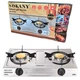 Плита настольная газовая на 2 конфорки Sokany SK-07022 Белая - изображение 5