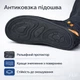 Высокие водонепроницаемые чехлы-бахилы для обуви от дождя, противоскользящие, черные, утолщенные 0,35 мм (XL 43-45 32 см) - изображение 7
