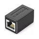 Зрощувач UTP 1+1 RJ45 cat 6e, Black Vention (IPVB0) - зображення 1
