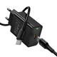 Зарядное устройство с быстрой зарядкой и кабелем C to C 60W HOCO CS93A PD 20W Type-C - изображение 6