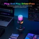 Микрофон Onikuma M930, RGB, USB, 3.5mm, 1.8m, black - изображение 4