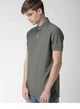 Чоловіча футболка поло Tommy Hilfiger, regular fit, сіра, розмір L - изображение 2