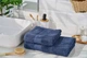 Рушник махровий ARDESTO SuperSoft 50х90см, 100% бавовна, синій - зображення 5