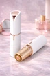 Эпилятор для лица женский FLAWLESS Facial Hair Remover Белый: Портативный мини-триммер - изображение 2