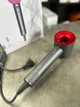 Фен для волос Nickel Red 1600W с ионным уходом и 5 насадками + расческа фуксия – быстрая укладка - изображение 2