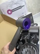 Фен для волосся Nickel Purple 1600W з іонізацією та насадками + гребінець фіолетовий – ідеальна укладка - зображення 3