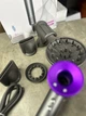 Фен для волосся Nickel Purple 1600W з іонізацією та насадками + гребінець фіолетовий – ідеальна укладка - зображення 6