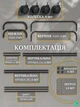 Напольная стойкая вешалка для одежды двойная, 150 х 110 х 57 см , ANDER ONE, раскладная со стоперами и полкой для обуви черная (463947650197) - изображение 9