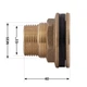 Врезка Thermo Alliance Standart 1" в бак SD40025 - изображение 2