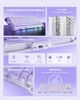 Клавиатура Беспроводная Gravastar Mercury K1 Glacier Puprle Игровая Механическая. 2.4G/Bluetooth/Кабель. АЛЮМИНИЕВЫЙ Корпус. Hot-Swap. Батарея 8000mAh. RGB Подсветка Корпуса. Kailh Cherry Pink - изображение 8