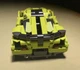 Конструктор гоночная машина для детей и взрослых Lamborghini (Ламборгини) Зеленая, машинка 317 деталей - изображение 3