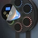Боксерська груша для дітей музична мішень на стіну Musical Boxing Target Bluetooth тренажер з підсвіткою інтерактивна розумна ударна платформа з рукавичками USB - зображення 9