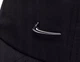 Бейсболка унисекс Nike Dri-FIT Club Cap чёрная FB5372-010, регулируемая CAP-NIKE-004-BLK - изображение 3
