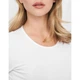 Лонгслив женский Kappa T-SHIRT MANICA LUNGA GIROCOLLO белый S K2601 Bianco - изображение 3