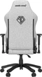 Крісло льняне геймерське ігрове Anda Seat Phantom 3 Size L до 100 кг Grey (AD18Y-06-G-F) - изображение 4