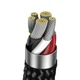 Кабель Baseus Explorer Series Auto Power-Off Fast Charging Data Cable Type-C to IP 20W 1m Black - зображення 6