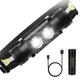 Налобний ліхтар Sofirn H25S, LED SST40 LED 1200 lm, USB type-C, 18650 на 3000 mAh у комплекті, Ліхтар на голову - зображення 1