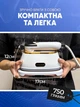 Ручной отпариватель, вертикальный, универсальный, портативный, 2в1, складной, дорожный, бытовой парогенератор, паровой утюг для одежды и штор - изображение 9