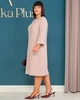 Плаття Alenka Plus 14585-6, 56, темна пудра - изображение 2
