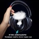 Геймерская гарнитура Headset X13 игровые беспроводные накладные полноразмерные наушники с микрофоном Bluetooth 5.3 + 2.4G + AUX для ПК PS4 PS5 телефона Black - изображение 3