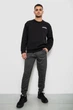Спортивные штаны мужские однотонные серый 244R41608 AGER XL - изображение 2