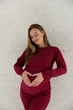 Костюм для беременных и кормящих Detroit Lullababe размер L Бордовый - изображение 7