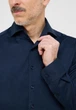 Мужская темно-синяя рубашка SLIM FIT размер 41 - изображение 2