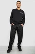 Спортивные штаны мужские однотонные, цвет черный, 7XL, 244R41272 - изображение 2