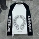 Лонгслив Chrome Hearts черно-белый, размер XL - изображение 2