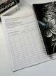 Журнал угод для тату и пирсинга А4 на 50 клиентов - карты клиента - профессиональный журнал для мастера - изображение 3