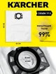 Одноразовые Мешки 5шт пылесоса Karcher WD3 WD2-Plus KWD 1 - KWD 3 SE 4002 (2.863-314.0) - изображение 2