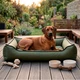 Уличная лежанка для больших собак BOSYAK Outdoor Waterproof 120x100 Хаки (от 30 кг) - изображение 1