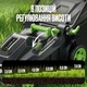 Аккумуляторная газонокосилка FOX GLIDER 430 42V LXT (2 х 5Ah): ширина 43 см, травосборник 40 л, мульчирование - изображение 5