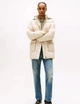 Жіноча куртка-пуховик Tommy Hilfiger Classic подовжена Premium (Long Parka) – водонепроникна, знімний капюшон та хутро (Detachable Hood & Fur) M світло-бежева - зображення 1
