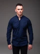 Рубашка Walter мужская классическая casual стойка XXL синяя (2494) - изображение 3