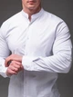 Рубашка Walter мужская классическая casual стойка XXL белая (2494) - изображение 3